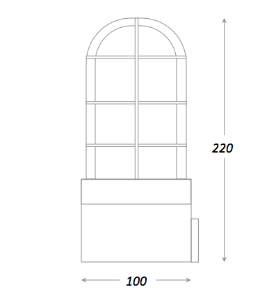 Настольная лампа Steampunk Cage Glass Edison Table lamp Настольная лампа Steampunk Cage Glass Edison Table lamp в Рязани