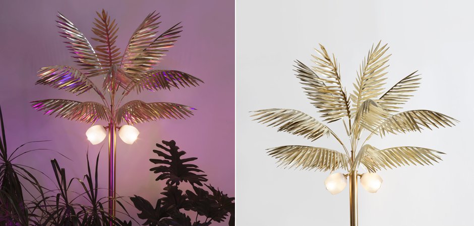 Торшер Palmyra palm tree lamp Торшер Palmyra palm tree lamp - Loft-Concept в Рязани