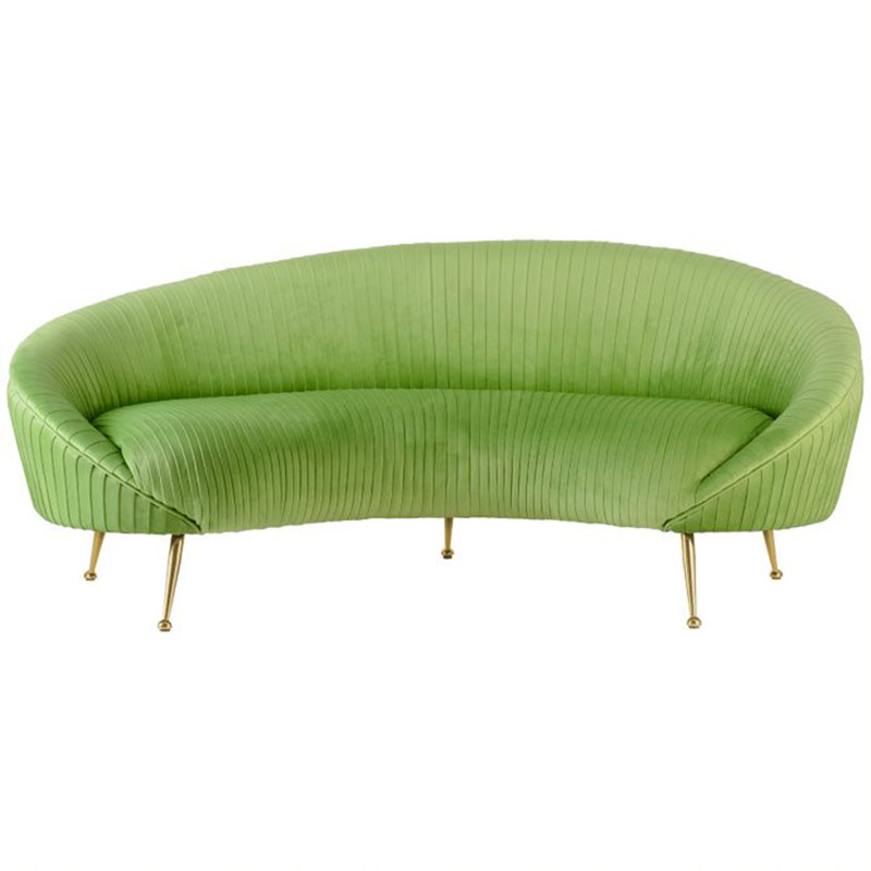 Диван Pebernat Lounge Sofa green Золотой Зеленый смок Прозрачный зеленый Диван Pebernat Lounge Sofa green Золотой Зеленый смок Прозрачный зеленый в Рязани | Loft Concept