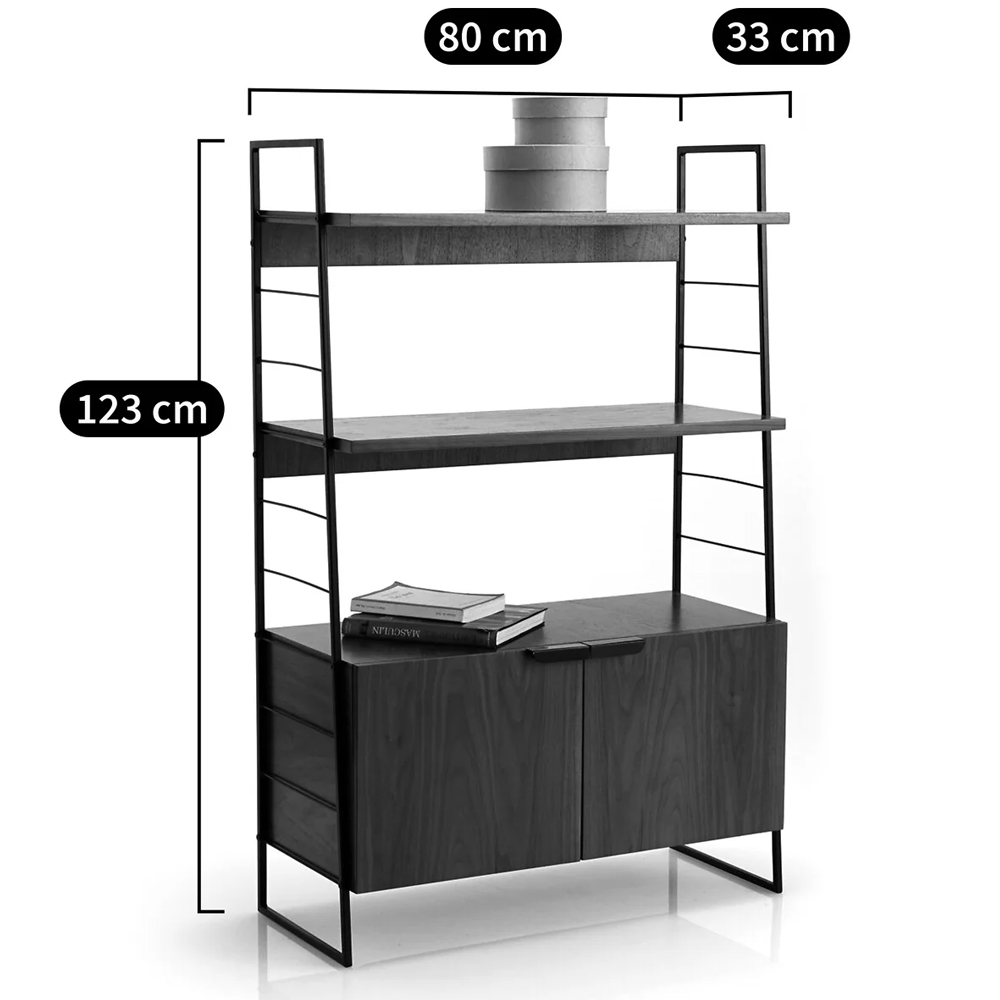Стеллаж из стали и орехового дерева Derek Wood Rack Стеллаж из стали и орехового дерева Derek Wood Rack в Рязани