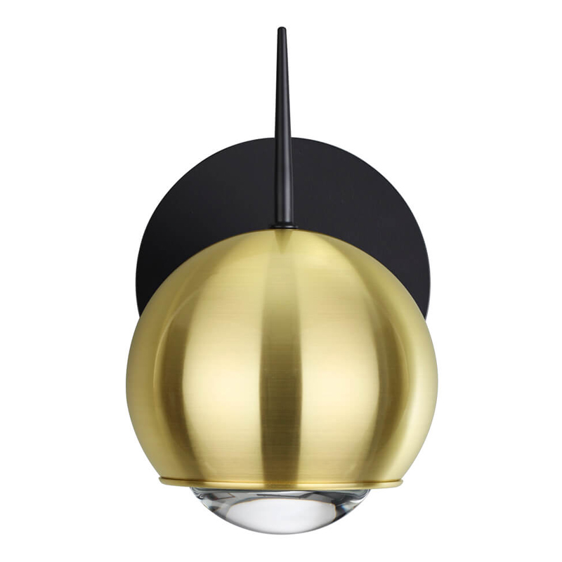 Бра Ivor Sconce Gold Глянцевое золото Черный Бра Ivor Sconce Gold Глянцевое золото Черный в Рязани | Loft Concept