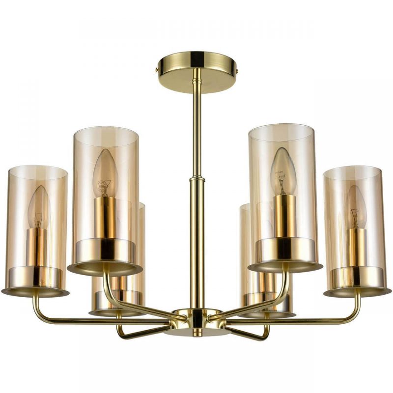 Люстра Honnor Chandelier gold Золотой Янтарь (Amber) Люстра Honnor Chandelier gold Золотой Янтарь (Amber) в Рязани | Loft Concept