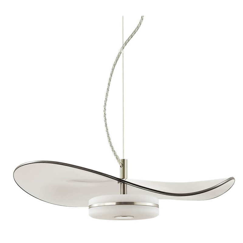 Подвесной светильник Floaty Smoky Hanging lamp Дымчатый (Smoke) Никель Подвесной светильник Floaty Smoky Hanging lamp Дымчатый (Smoke) Никель в Рязани | Loft Concept