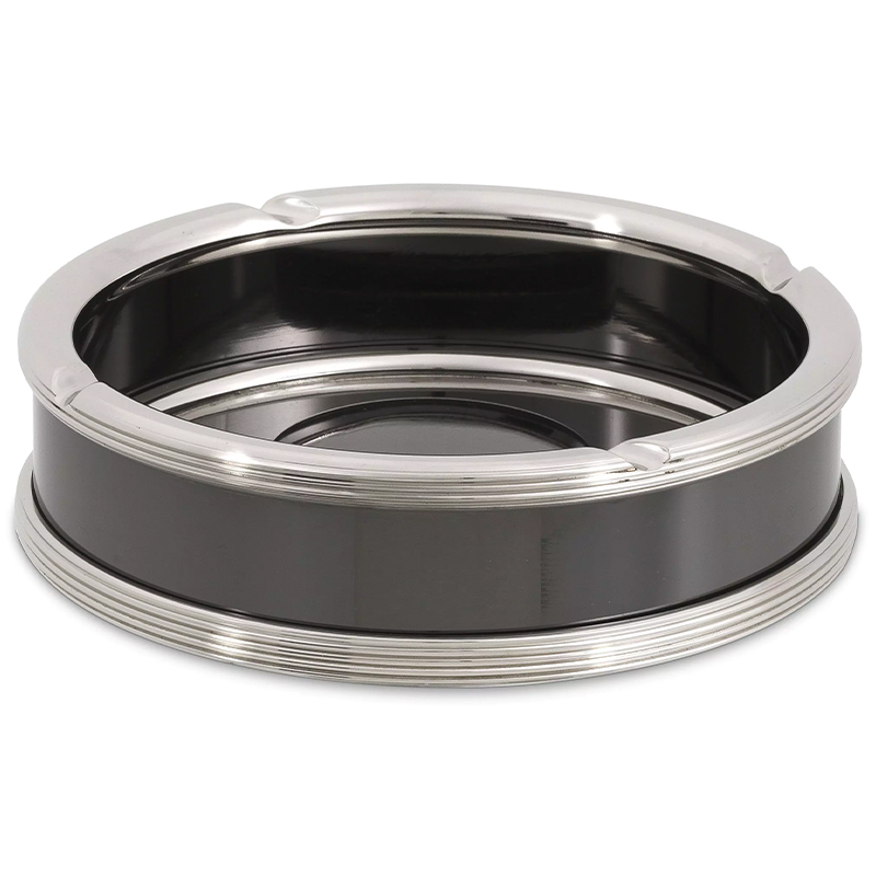 Пепельница Eichholtz Ashtray Ella Nickel Никель Черный Пепельница Eichholtz Ashtray Ella Nickel Никель Черный в Рязани | Loft Concept