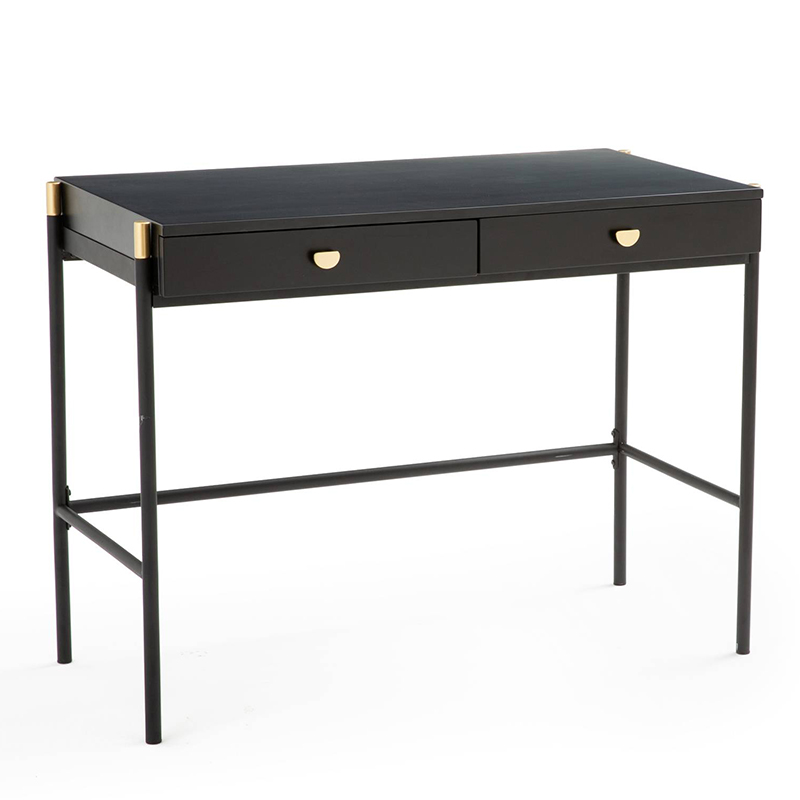 Рабочий стол Herdis Table Черный Рабочий стол Herdis Table Черный в Рязани | Loft Concept