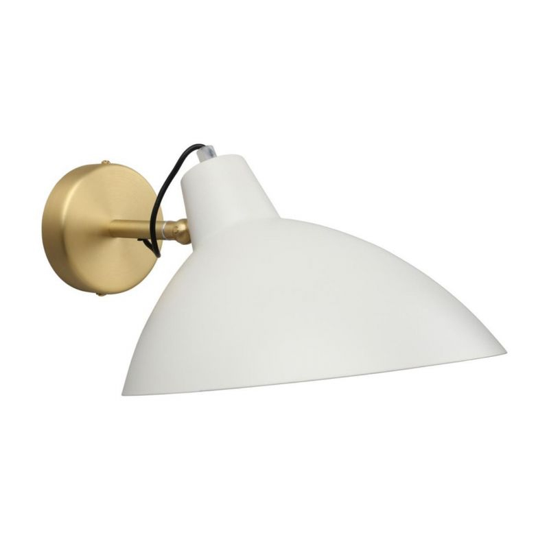 Бра с белым матовым плафоном Retro Light матовое золото Белый Бра с белым матовым плафоном Retro Light матовое золото Белый в Рязани | Loft Concept