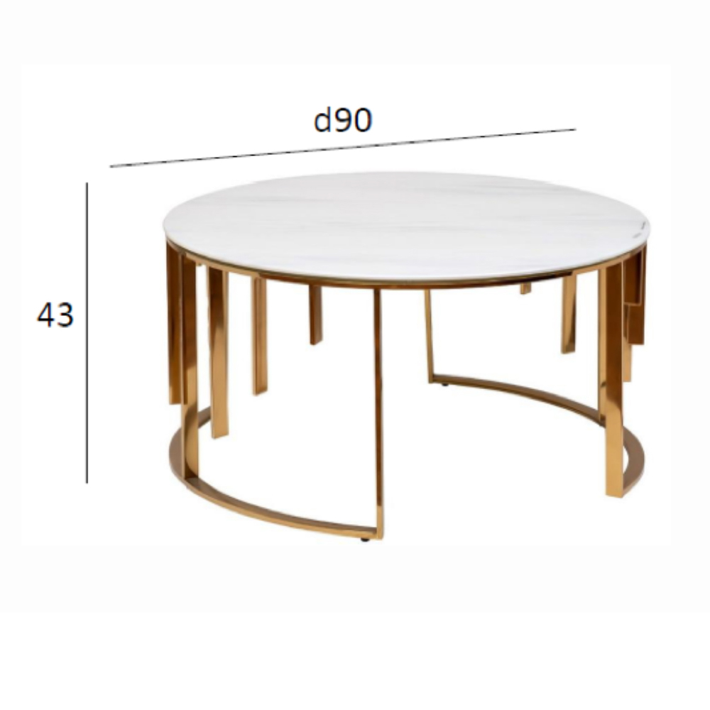 Стол журнальный круглый Interior Accent в Рязани