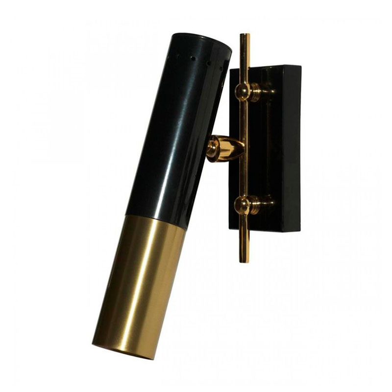 Бра IKE Delightfull Wall Lamp Gold Глянцевое золото Черный Бра IKE Delightfull Wall Lamp Gold Глянцевое золото Черный в Рязани | Loft Concept
