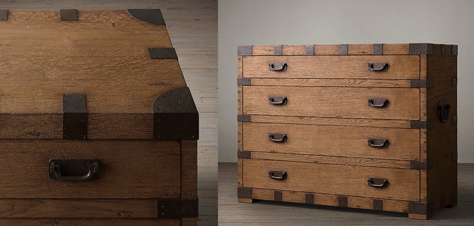 Комод в винтажном стиле Vintage Antique Oak Комод в винтажном стиле Vintage Antique Oak - Loft-Concept в Рязани
