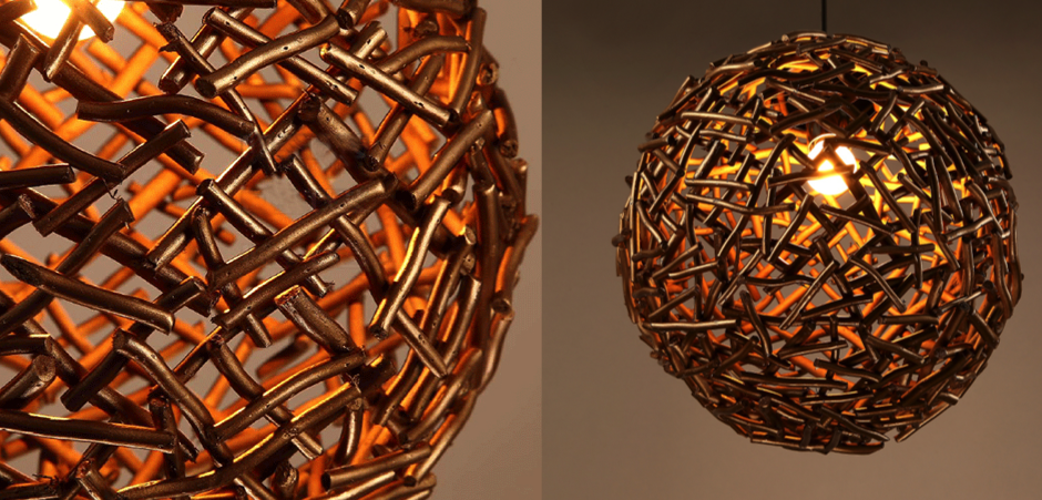 Подвесной светильник Old Wicker Pendant Sphere Подвесной светильник Old Wicker Pendant Sphere - Loft-Concept в Рязани