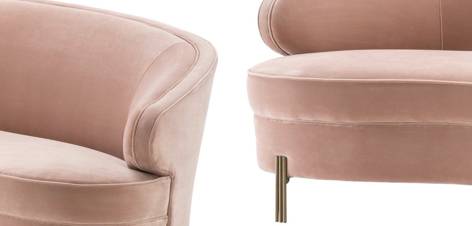 Диван Eichholtz Sofa Pierson nude Диван Eichholtz Sofa Pierson nude - Loft-Concept в Рязани