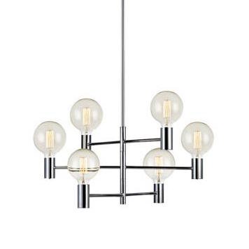 Люстра Helix Chandelier Chrome Хром Люстра Helix Chandelier Chrome Хром в Рязани | Loft Concept