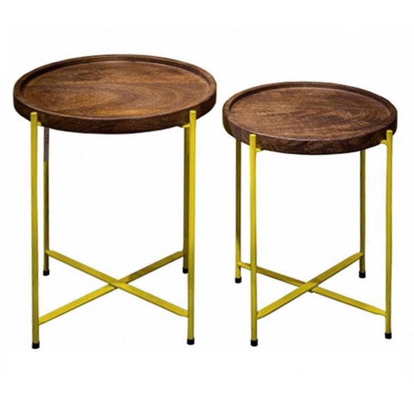 Комплект столиков Round side table set Акация Комплект столиков Round side table set Акация в Рязани | Loft Concept