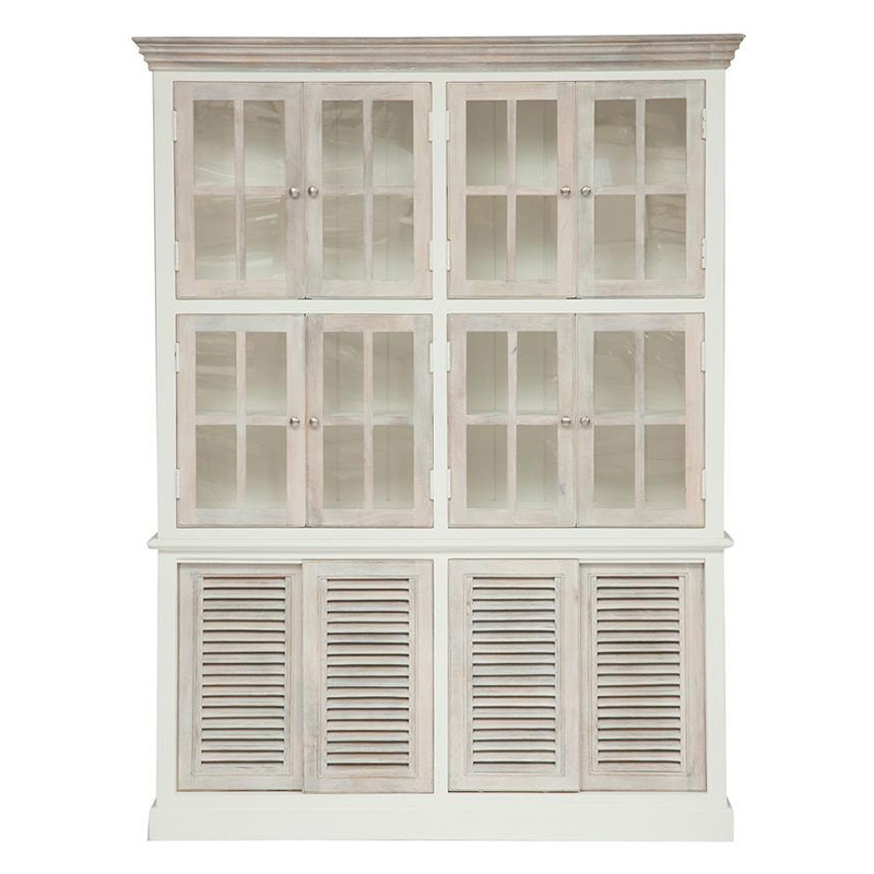 Витрина Edmon Cupboard Белый Витрина Edmon Cupboard Белый в Рязани | Loft Concept