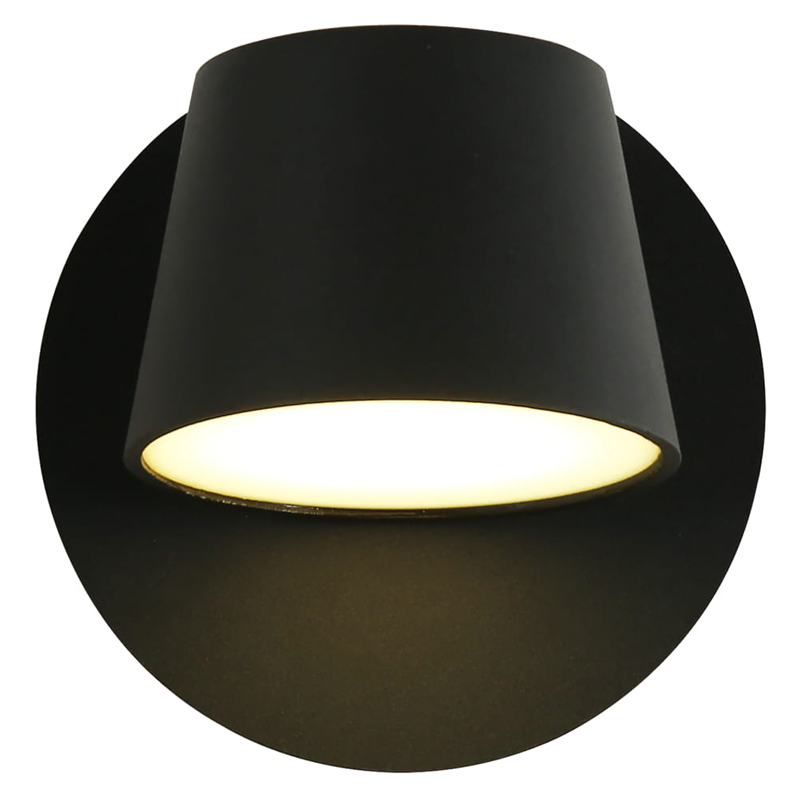 Бра в черном цвете Retro Future Light Черный Бра в черном цвете Retro Future Light Черный в Рязани | Loft Concept
