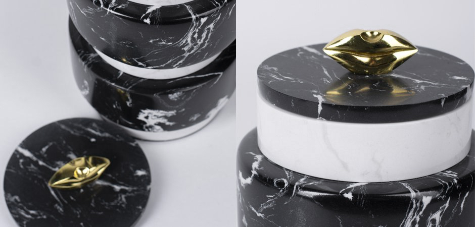 Kelly Wearstler LARGE MELANGE JAR Kelly Wearstler LARGE MELANGE JAR - Loft-Concept в Рязани
