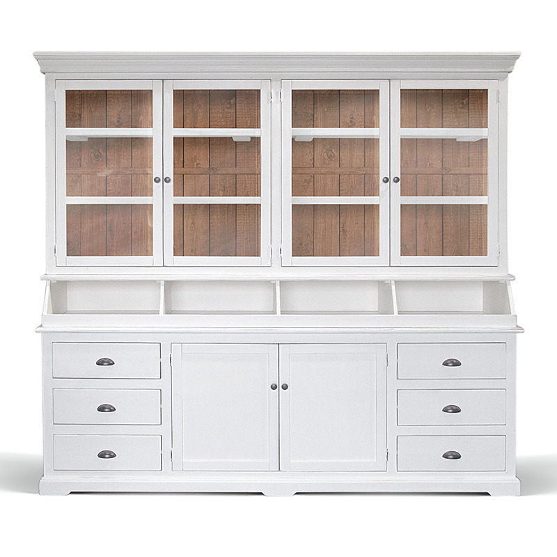 Шкаф Ruggerio Provence HARMONIE Glass Door big Белый Шкаф Ruggerio Provence HARMONIE Glass Door big Белый в Рязани | Loft Concept