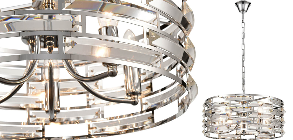 Люстра Chandelier Glass Inserts Люстра Chandelier Glass Inserts - Loft-Concept в Рязани