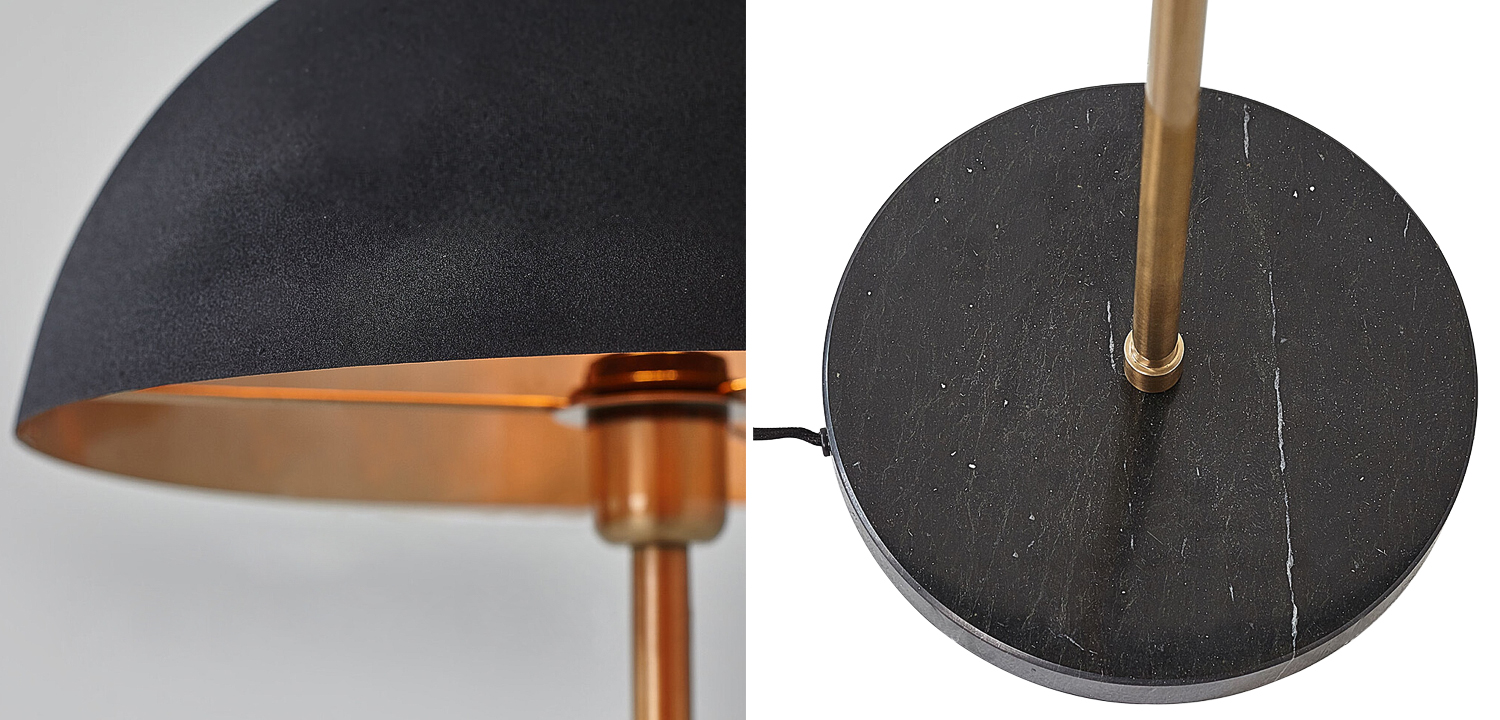 Торшер Riverside Floor Lamp Black - фото