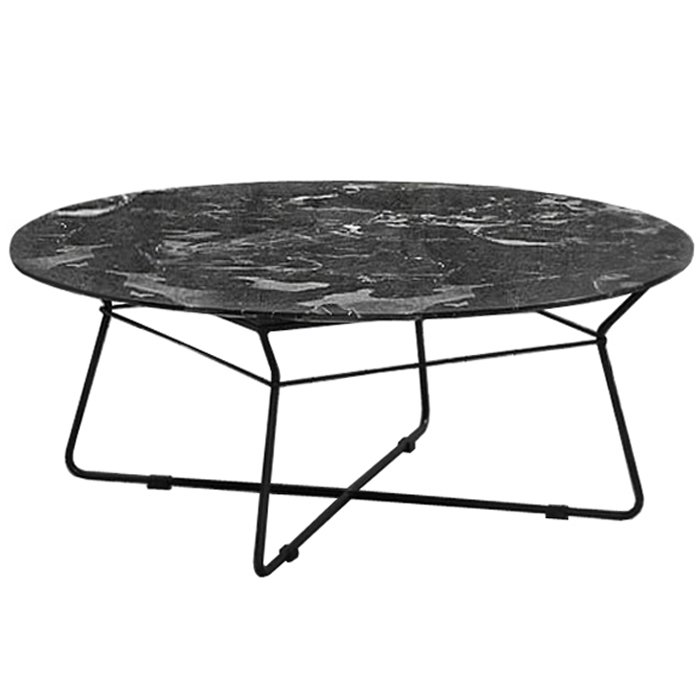 Кофейный стол Marble Coffee Table Черный Черный Мрамор Nero Кофейный стол Marble Coffee Table Черный Черный Мрамор Nero в Рязани | Loft Concept