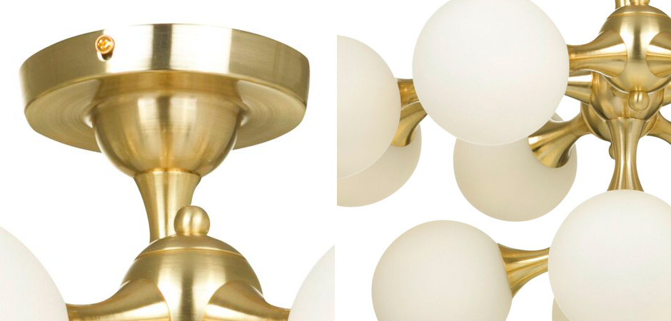 Потолочный светильник MOONDROP Lamp Gold 13 Потолочный светильник MOONDROP Lamp Gold 13 - Loft-Concept в Рязани