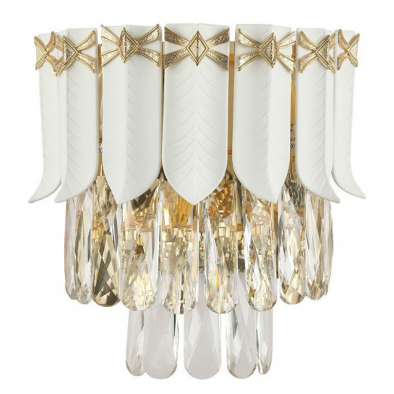 Бра Barcelo Wall Lamp Прозрачный Золотой Бра Barcelo Wall Lamp Прозрачный Золотой в Рязани | Loft Concept