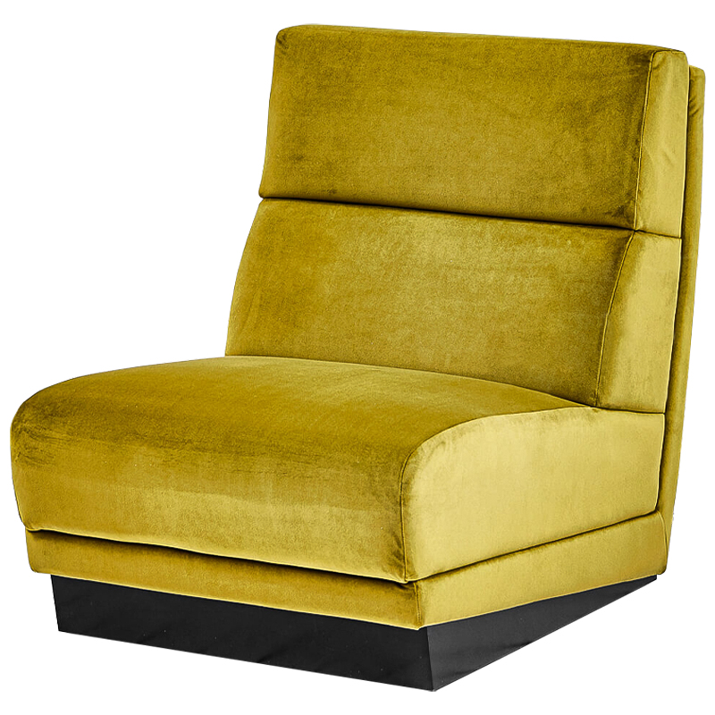 Кресло Berkeley Chair Mustard Горчичный Черный Кресло Berkeley Chair Mustard Горчичный Черный в Рязани | Loft Concept