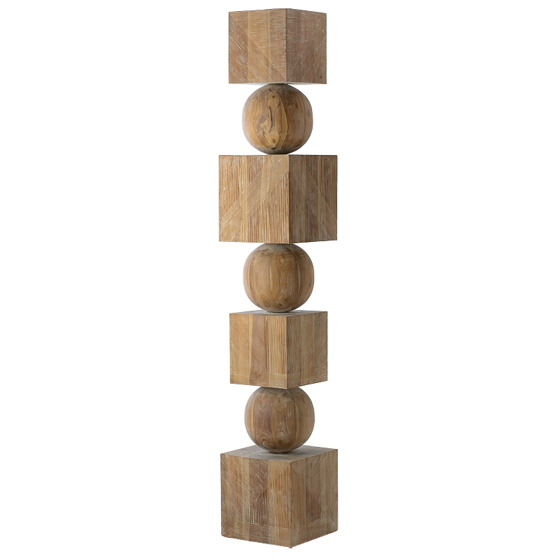 Арт-объект Art Object Squares and Balls made wood Арт-объект Art Object Squares and Balls made wood в Рязани | Loft Concept