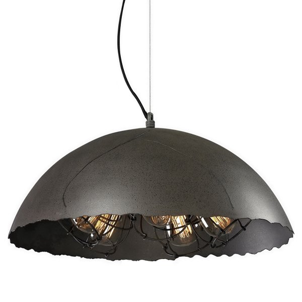 Подвесной светильник Uneven Edge Loft Pendant lamp 5 Графит Подвесной светильник Uneven Edge Loft Pendant lamp 5 Графит в Рязани | Loft Concept