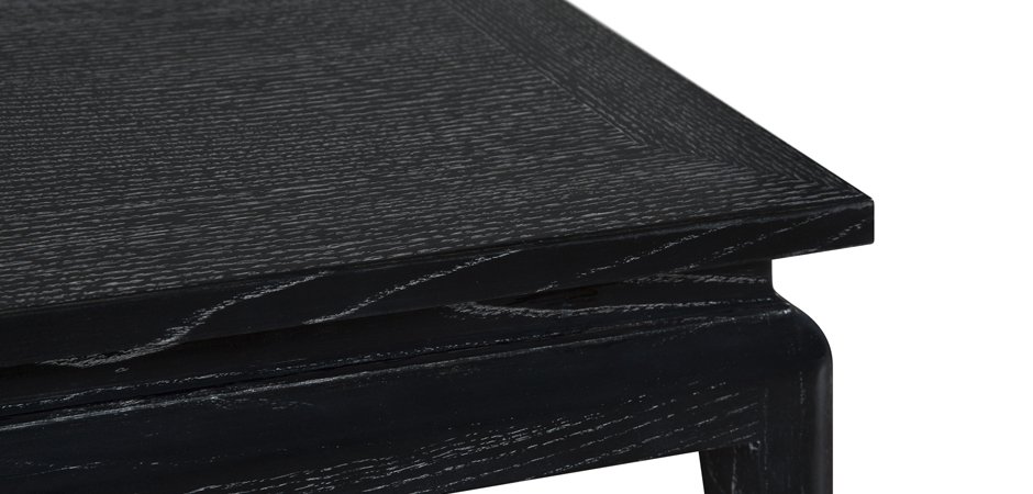 Кофейный стол Black Curved Coffee Table Кофейный стол Black Curved Coffee Table - Loft-Concept в Рязани