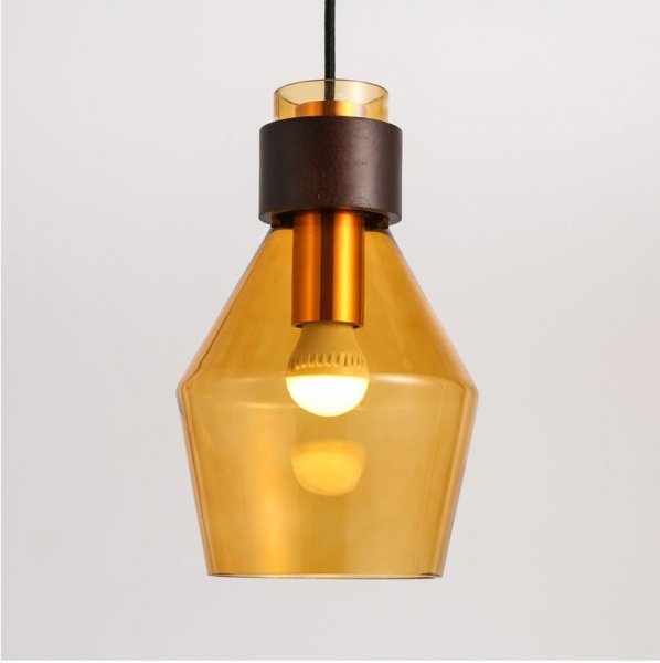 Подвесной светильник Miami Yellow glass Подвесной светильник Miami Yellow glass в Рязани | Loft Concept