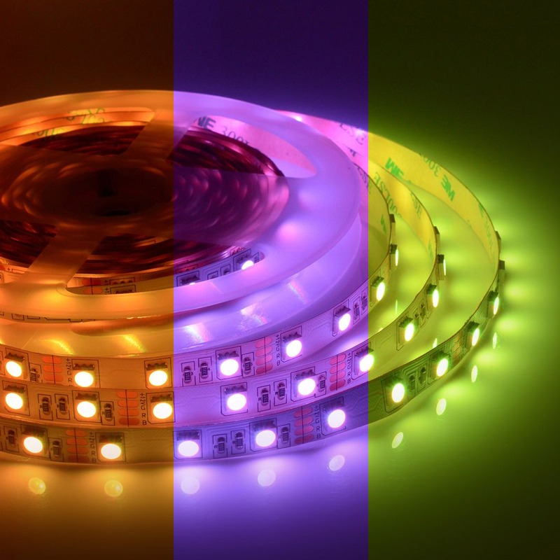 Светодиодная лента 14,4W/m 60LED/m 5050SMD разноцветная 5M Белый Светодиодная лента 14,4W/m 60LED/m 5050SMD разноцветная 5M Белый в Рязани | Loft Concept