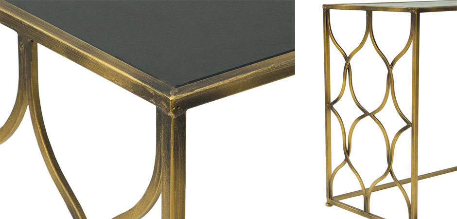 Консоль Golden Broken Rhombuses - Loft-Concept в Рязани