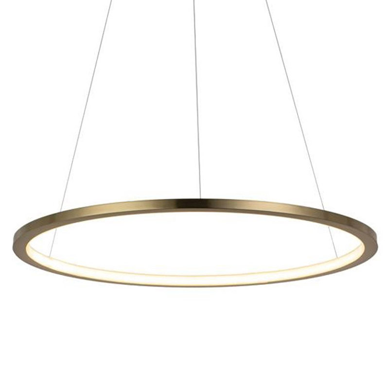 Подвесной светильник Yvette Ring Horizontal gold Золотой Подвесной светильник Yvette Ring Horizontal gold Золотой в Рязани | Loft Concept