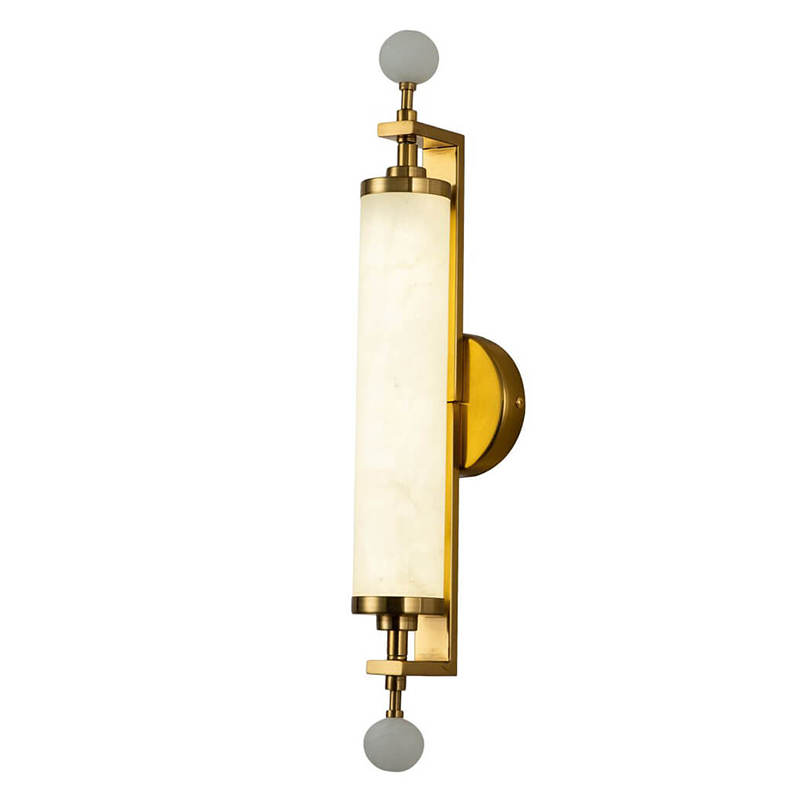 Бра Chantel Marble Wall Lamp S Латунь Белый Бра Chantel Marble Wall Lamp S Латунь Белый в Рязани | Loft Concept