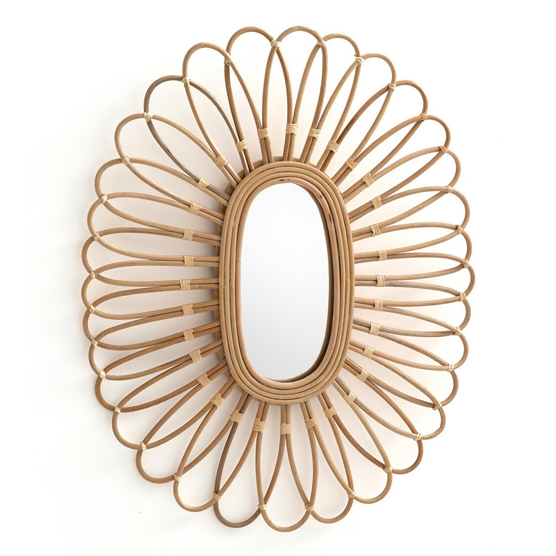 Зеркало Mirror Rattan Oval Зеркало Mirror Rattan Oval в Рязани | Loft Concept