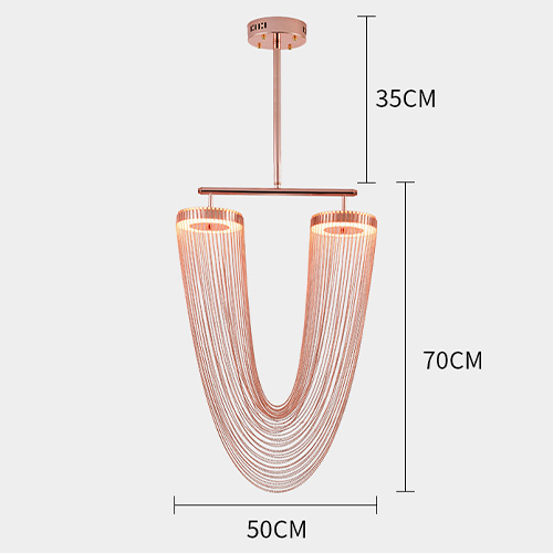 Люстра Otero Copper Larose Guyon Люстра Otero Copper Larose Guyon в Рязани