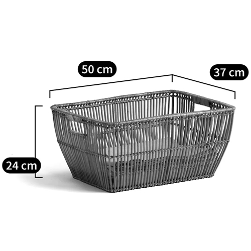 Корзина для белья из ротанга Tamu Wicker Basket в Рязани