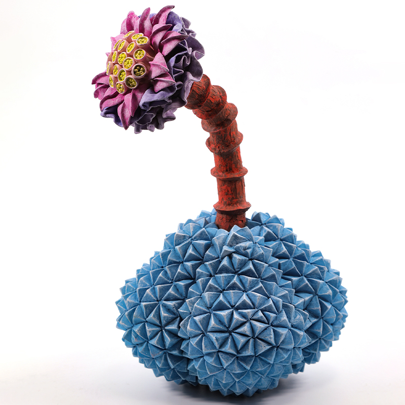 Статуэтка тропический фрукт Pandora Tropical Fruit Blue Pink Lilac Flower Мульти Голубой Статуэтка тропический фрукт Pandora Tropical Fruit Blue Pink Lilac Flower Мульти Голубой в Рязани | Loft Concept