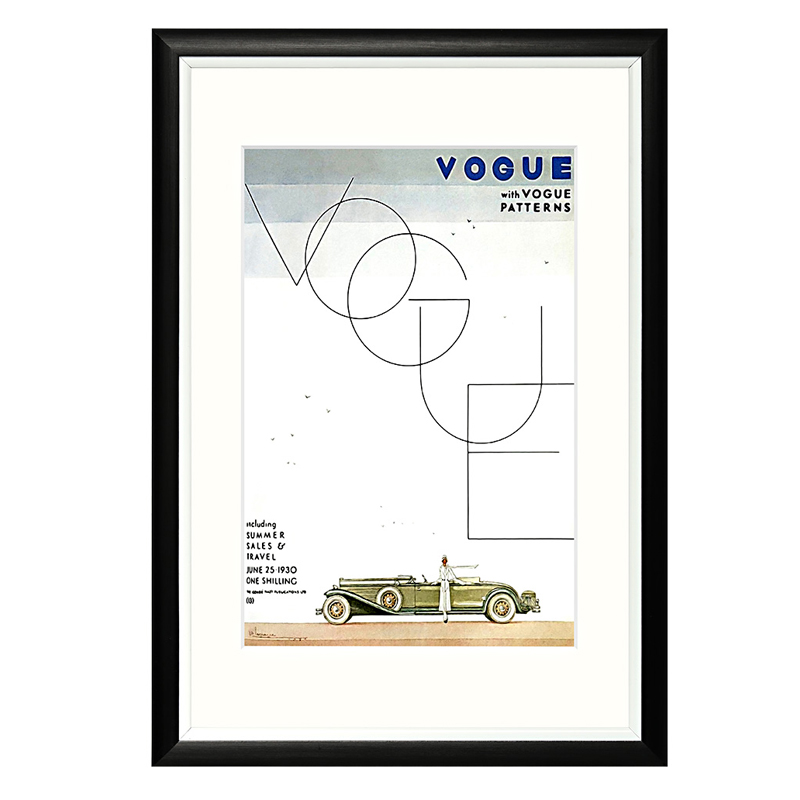 Постер Vogue June 1930 Мульти Постер Vogue June 1930 Мульти в Рязани | Loft Concept