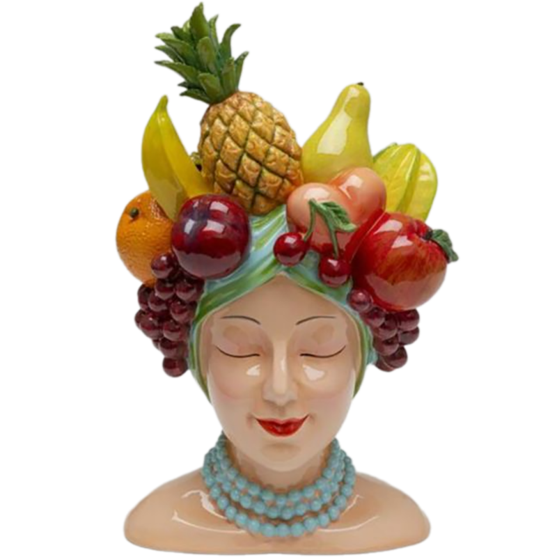 Ваза Fruit Woman Красный Желтый Бежевый Оранжевый Зеленый Ваза Fruit Woman Красный Желтый Бежевый Оранжевый Зеленый в Рязани | Loft Concept