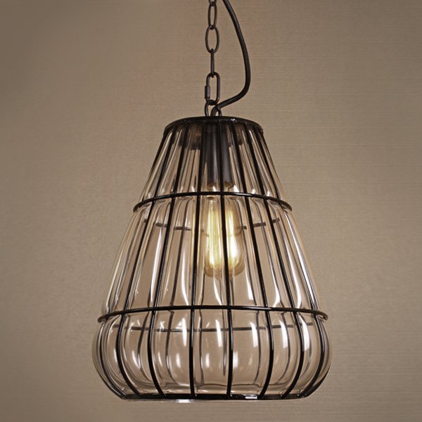 Подвесной светильник Metal Mesh and Glass Pendant III Подвесной светильник Metal Mesh and Glass Pendant III в Рязани | Loft Concept