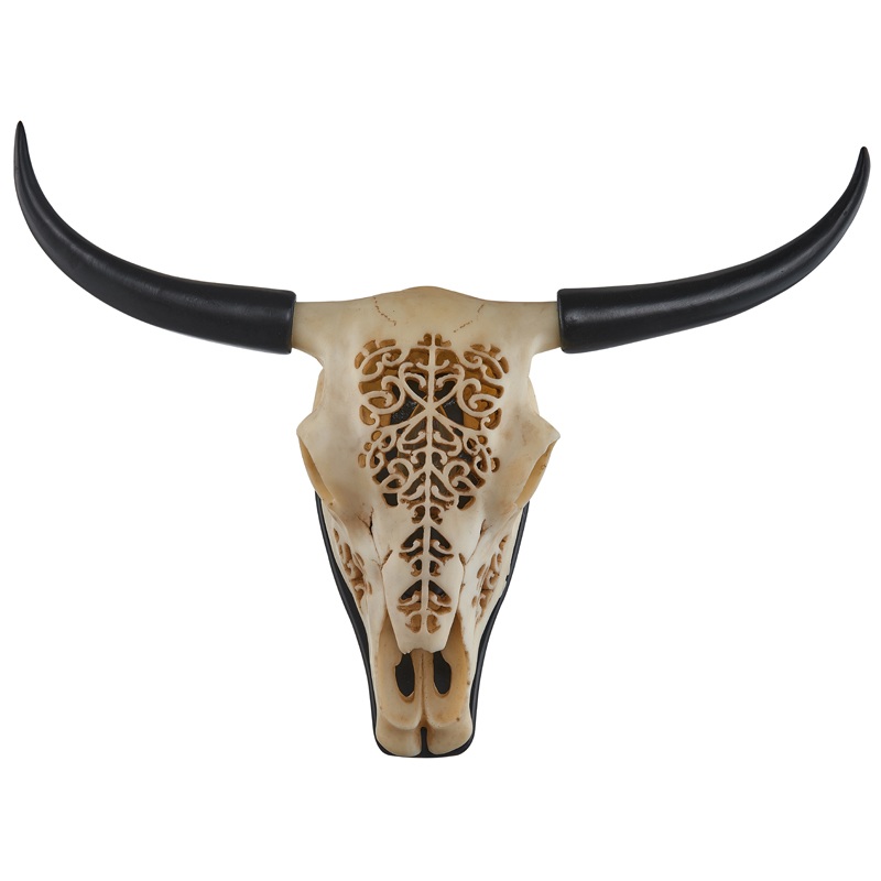 Бра Bull Skull Sconce ivory ( слоновая кость ) Черный Бра Bull Skull Sconce ivory ( слоновая кость ) Черный в Рязани | Loft Concept