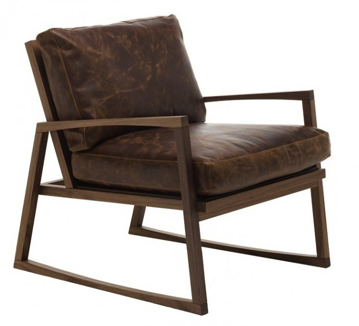 Кресло York armchair Коричневый Кресло York armchair Коричневый в Рязани | Loft Concept
