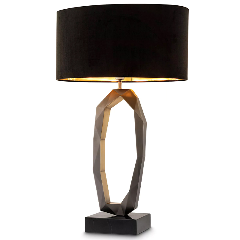 Настольная лампа Eichholtz Table Lamp Santos Черный Графит Настольная лампа Eichholtz Table Lamp Santos Черный Графит в Рязани | Loft Concept