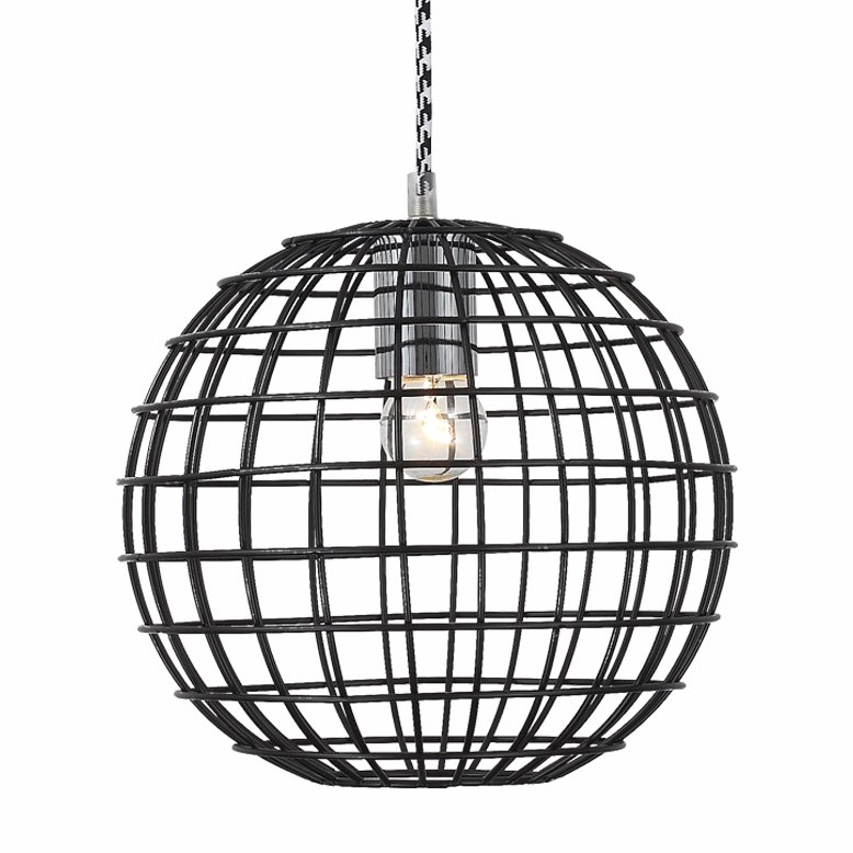 Люстра Iron Farm Cage Pendant Black Черный Люстра Iron Farm Cage Pendant Black Черный в Рязани | Loft Concept