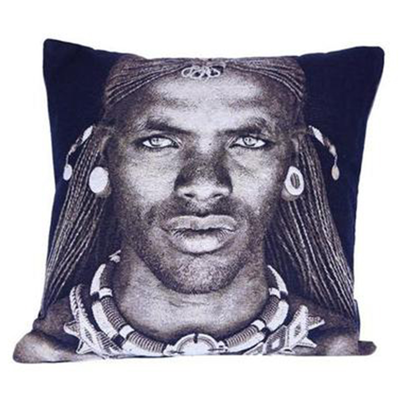 Декоративная Подушка Samburu Warrior Kenya  в Рязани | Loft Concept 