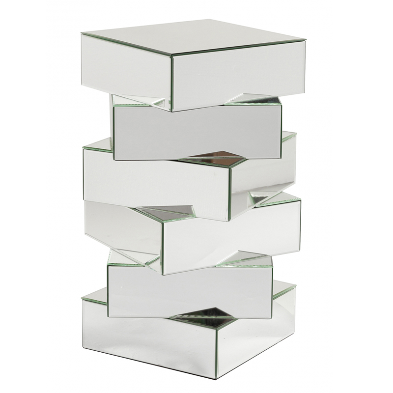 Приставной столик Mirrored Tower Зеркало Приставной столик Mirrored Tower Зеркало в Рязани | Loft Concept