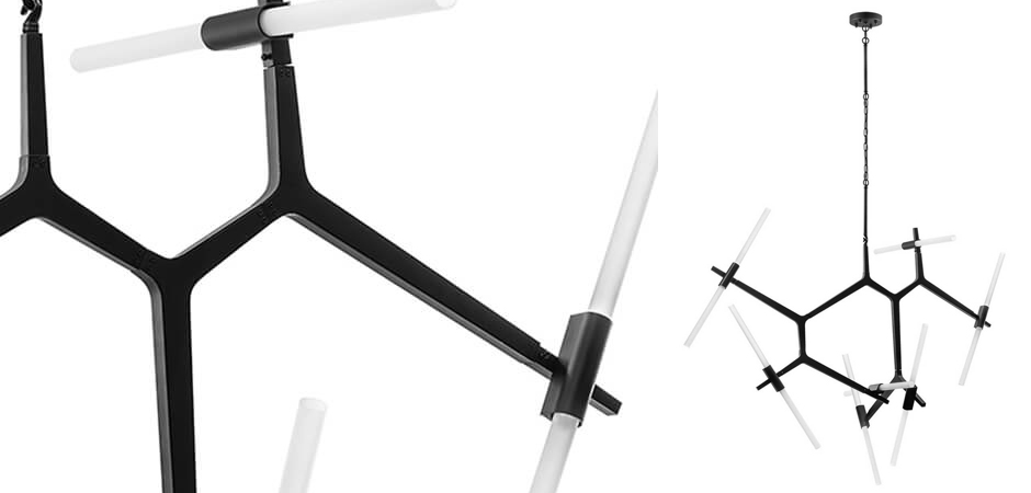 Люстра Агнес Chandelier Black 14 Люстра Агнес Chandelier Black 14 - Loft-Concept в Рязани