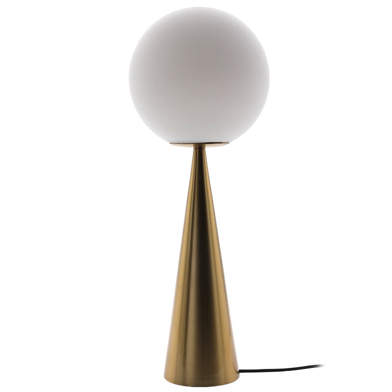 Настольный светильник Fontana Arte Bilia LED Table lamp Латунь Белый в Рязани | Loft Concept 